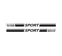 Car Side Skirt Stickers,2PCS Car Side Door Skirt Sticker Sport Stripes Vinyl Film Body Decor Decal DIY Styling Auto Accessories,For Beetle