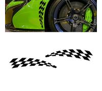 Car Side Skirt Stickers，Car Racing Sport Vinyl Stickers Auto Wheel Eyebrow Decal， for Audi VW Ford BMW Toyota Honda Benz Kia DIY Accessories