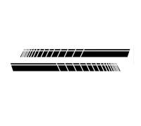 Car Side Skirt Stickers,Car Side Stickers, for VW Golf MK7 Passat B7 B8,for Toyota Yaris C-HR Auto Vinyl Film Car Accessories