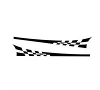 Car Side Skirt Stickers,Car Stickers Personalized Creativity Sports Modification Decoration Body Side Skirts Scratches Covering Door Stickers