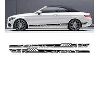Car Side Skirt Stickers,For BMW,For Ford,For Nissan,For Kia,For VW,For Lada Audi Sport Stripes Graphics Vinyl Film Decals Auto Tuning Accessories