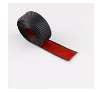 Car Side Skirt Universal 5Cm 7Cm 10Cm Car Stickers Rubber Car Side Skirt Strip Car Door Bottom Bumper Protector Band Side Step Skirt (Color : 4 Meter, Size : Black S 10CM)