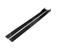 Car Side Skirts Accessories Car Side Skirts For CLA Class 180 200 250 78.7'' Extension Lower Splitter Panel Diffuser Body Kit Styling Exterior Accessories Car Rocker Splitters(Black)