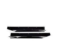 Car Side Skirts Auto Side Skirt Diffuser Splitter Spoiler Extension For Mustang S650 GT For Dark Horse For EcoBoost 2024 2025(Glossy black)