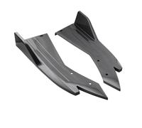 Car Side Skirts Car Rear Bumper Diffuser Splitter Spoiler Canards Side Skirts Cover(Carbon Look)