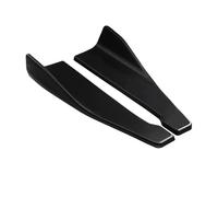 Car Side Skirts Car Rear Bumper Lip Trim Protector Side Skirt Cover Corner Guards Auto Protection Trims(Glossy black)