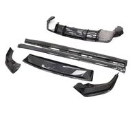 Car Side Skirts Extension For Cayenne 9Y0.2 2024 2025 2026 Carbon Fiber Front Lip Rear Diffuser Bumper Spoiler Body Kit(1 Set No Spoiler)