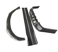 Car Side Skirts Extension For Panamera 970.1 2010-2013 Carbon Fiber Front Lip Rear Bumper Diffuser Trunk Spoiler Body Kit Splitter(1 Set No Spoiler)