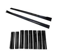 Car Side Skirts Fits For BMW 3-Series F30 F31 2012-2018 ABS Painted Gloss Black Rocker Panel Extension Lip Accessoried Rear Roof Spoiler