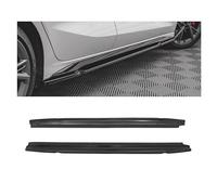 Car Side Skirts for Audi A3/S3 2021-2024, Side Steps Running Boards Anti-Scratch Car Spoilers Splitter Body Exterior Protector