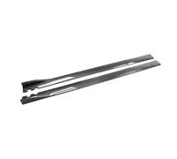 Car side skirts For BMW E90 E92 E93 325i 335i Car Accessories 2M / 78.7" Side Skirt Extension Winglet Splitter Apron Body Kit Universal(Full Carbon Look)