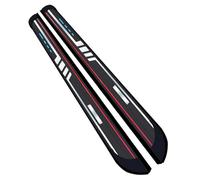 Car Side Skirts For Cadillac For SRX 2010-2015 Nerf Bars Fixed Pedals With Brackets Aluminum 2PCS Running Boards Side Steps(Style 18 Width 4.7in)