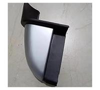 Car Side Skirts For NISSAN For Navara D23 NP300 2015 2016 2017 2018 Side End Step Cap Top Plug Accessories(Rear Left-Silver)