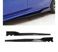Car Side Skirts for Nissan Z RZ34 2022 2023 2024, Side Step Skirt Extension Anti-Collision Protector Side Running Boards Car Styling Accessories,Bright Black