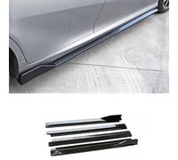 Car Side Skirts for Toyota Camry 8th Generation 2018 2019 2020 2021 2022 2023, Side Steps Running Boards Anti-Scratch Car Spoilers Splitter Body Exterior Protector, A/Carbon Fiber