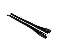Car Side Skirts For Toyota For Reiz For MARK X 2010-2019 Car Accessories Side Skirts Extensions Bumper Door Lip Splitters Winglet(Gloss BlacK)