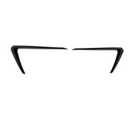 Car Side Skirts For VW For Golf 7 MK7 For GTI 2013-2016 Fog Light Air Vent Trim Flap Stick Body Kits Front Bumper Splitter Canard Cover(2PCS Upper Splitter)