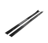 Car Side Skirts For VW For GOLF MK5 MK6 MK7 MK8 2M Car Side Skirt Extension Plate Lip Separator Bumper 2.18M Racing Spoiler(Gloss black 2.18m)