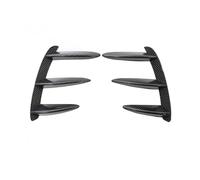 Car Side Spoiler For Mercedes for Benz W176 A200 A250 A260 A45 for AMG 1 Pair Car Black Carbon Pattern Rear Bumper Splitter Spoilers(Carbon Pattern)