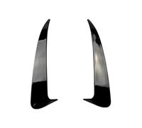 Car Side Spoiler Tail Compatible With Benz C W205 C43 C63 2014 2015 2016 2017 2018 2019 Rear Bumper Spoiler Side Canard Air Vent Cover Inserts Accessories(Black)