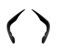 Car Side Spoiler Tail Compatible With Benz GLC GLC260 GLC300 GLC43 For AMG X253 2016 2017 2018 2019 Front Bumper Splitter Canard Fog Light Trim Accessories(2pcs Splitter Black)