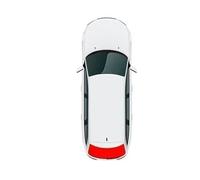 car side sun visor curtain For Lexus For RX For AL10 For RX350 For 450H For 3rd For Gen 2010-2015 Curtain Mesh Front Frame Magnetic Car Window Sunshade(BACK WINDOW)
