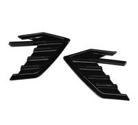 Car Side Vent Fender Spoiler Outflow Vent Fit For Audi A3 A4 A5 A6 A7 S3 S4 S5 S6 S7 RS3 RS4 RS5 RS6 RS7 Rear Side Window Louvers(Glossy Black)