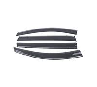 Car Side Window Deflector For LEGACY Sedan 2010 2011 2012 2013 2014 Car Sticker Plastic Window Glass Wind Visor Rain/Sun Guard Vent Parts(ABS Chrome)