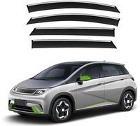 Car side window deflectors for BYD ATTO 2 2022 2023 2024+ model - rain protection & improved airflow for enhanced driving comfort. Smart auto upgrade solution.