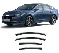Car side window deflectors for BYD Destroyer 05 2022+ model - rain protection & improved airflow for enhanced driving comfort. Smart auto upgrade solution.