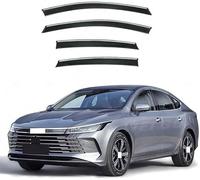 Car side window deflectors for BYD King 2022+ model - rain protection & improved airflow for enhanced driving comfort. Smart auto upgrade solution.