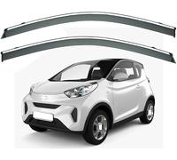 Car side window deflectors for Chery EQ1 2016+ model - rain protection & improved airflow for enhanced driving comfort. Smart auto upgrade solution.