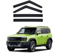 Car side window deflectors for CHERY Jetour Traveller 2023+ model - rain protection & improved airflow for enhanced driving comfort. Smart auto upgrade solution.
