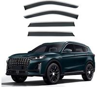Car side window deflectors for CHERY Jetour X70 PRO 2023+ model - rain protection & improved airflow for enhanced driving comfort. Smart auto upgrade solution.