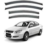 Car side window deflectors for Chery Skin Sedan 2008-2015 model - rain protection & improved airflow for enhanced driving comfort. Smart auto upgrade solution.