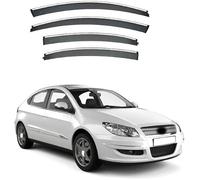Car side window deflectors for Chery Skin Sport Hatchback 2008-2015 model - rain protection & improved airflow for enhanced driving comfort. Smart auto upgrade solution.