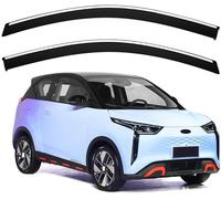 Car side window deflectors for Chery Wujie Pro 2023+ model - rain protection & improved airflow for enhanced driving comfort. Smart auto upgrade solution.