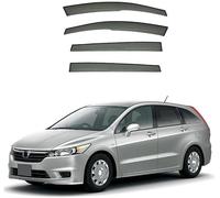 Car side window deflectors for HON-DA STREAM RN6-9 2006-2014 model - rain protection & improved airflow for enhanced driving comfort. Smart auto upgrade solution.
