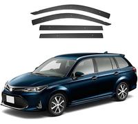 Car side window deflectors for Toyota Corolla Fielder E160 2013-2017 model - rain protection & improved airflow for enhanced driving comfort. Smart auto upgrade solution.
