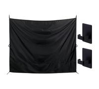 Car Side Window Drape, Privacy Curtain Cover with 2 Magnetic Hooks, 7.5x6ft Reusable Sunshade Tarp, Lightweight Sun Blocker for Sedan Minivan Caravan Family Outings Travel Road Trip