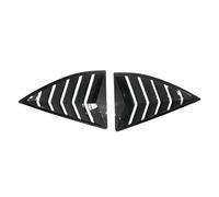 Car Side Window Louver Car Rear Window Shutter Cover Spoile Fit For Chevrolet Camaro 5th Gen 2010-2015(Carbon Fiber)