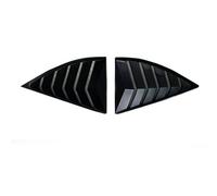 Car Side Window Louver Fit For Chevrolet Camaro 5th Gen 2010-2015 Car Rear Window Shutter Cover Spoiler(Matte Black)