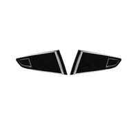 Car Side Window Quarter Rear Louver Scoops Side Vent Scoop Cover Trim For Ford For Mustang 2 Door 2015-2017 For Coupe 1Pair