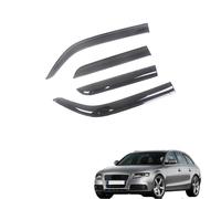 Car Side Window Rain Guards, Compatible with Audi A4 B8 2008-2016 5 Doors Avant, Visor Weather Shield Wind Deflector Vent Modified Accessories
