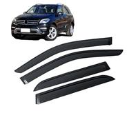 Car Side Window Rain Guards, Compatible with Benz M-CLASS W166 2012-2019, Visor Weather Shield Wind Deflector Vent Modified Accessories