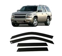 Car Side Window Rain Guards, Compatible with Chevrolet TAHOE GMT900 2007-2014, Visor Weather Shield Wind Deflector Vent Modified Accessories