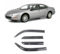 Car Side Window Rain Guards, Compatible with Chrysler Concorde 1998-2004, Visor Weather Shield Wind Deflector Vent Modified Accessories