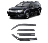 Car Side Window Rain Guards, Compatible with Ford TAURUS X 2008-2009, Visor Weather Shield Wind Deflector Vent Modified Accessories