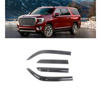 Car Side Window Rain Guards, Compatible with GMC YUKON 2021-2024, Visor Weather Shield Wind Deflector Vent Modified Accessories,A