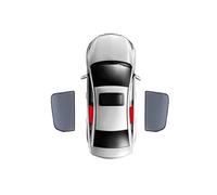 Car Side Window & Rear Windshield Sun Shade For Benz GLS GL 2012-2019, Sun Protection Insulated Visor, Full Set Car Window Shades(2PCS Rear)